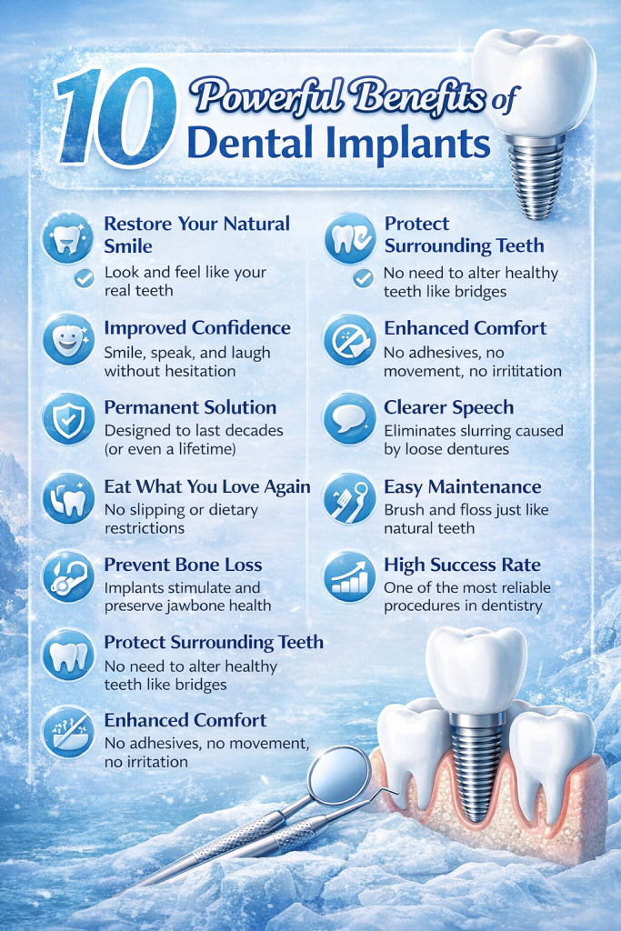 Dental Implant Info Graphic